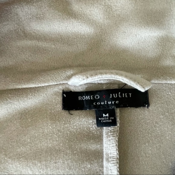 Faux suede jacket - Picture 3 of 4